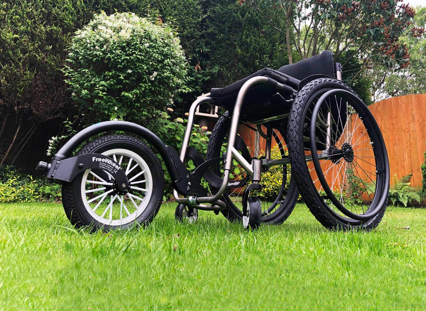 Photo from [Select Mobility](https://selectmobility.co.uk/wp-content/uploads/2024/03/freewheel-wheelchair-attachement-01.jpg)